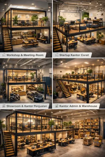 Mezzanine Ruang Kantor di Pamulang