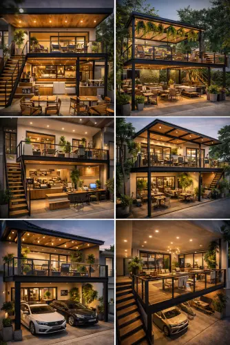 Mezannine Cafe Modern di Pamulang