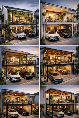 Mezannine Teras Rumah Keren di Pamulang